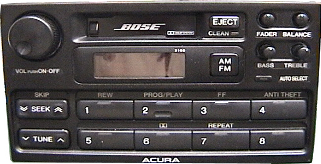 Acura Legend Stereo Cd Player Repairs