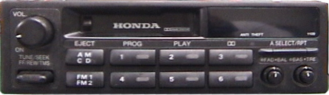 Honda accord cd player will not eject cds