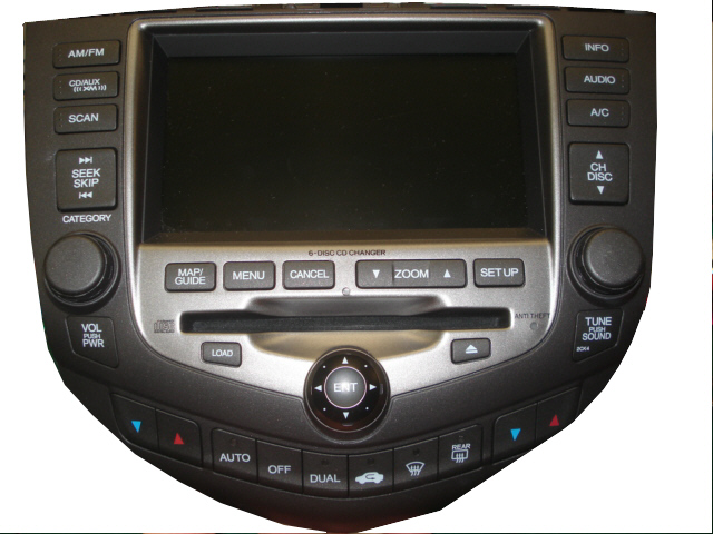 2007 Honda accord radio code erre