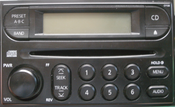 2001 Nissan xterra radio removal